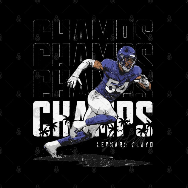 Leonard Floyd Los Angeles R Champs by MASTER_SHAOLIN