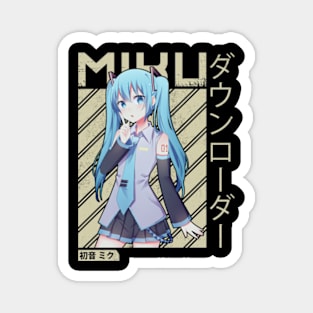 hatsune miku new 4 Magnet