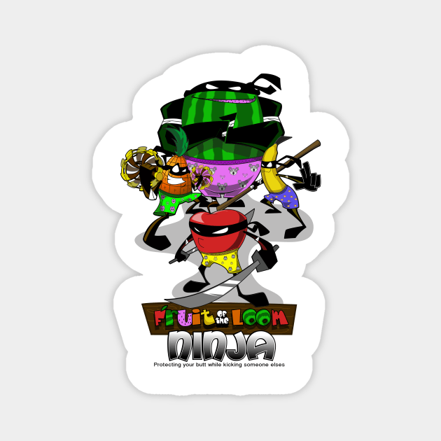 Fruit ninjas Magnet by kudoze