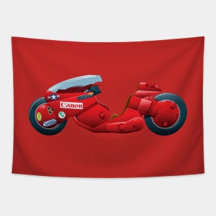 Akira, Kaneda's Motorcycle Tapestry