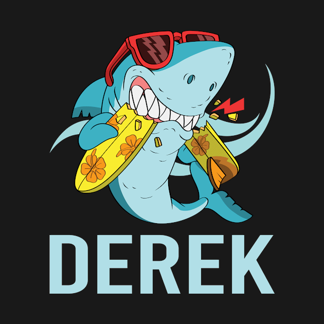 Funny Shark - Derek Name by songuk