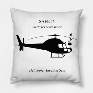 Safety Mistakes - Helicopter Ejection Seat Pillow