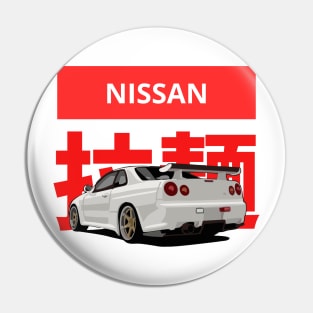 nissan gtr Pin