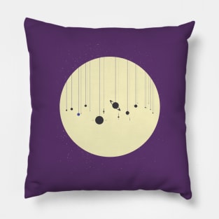 Solar System Strings Pillow