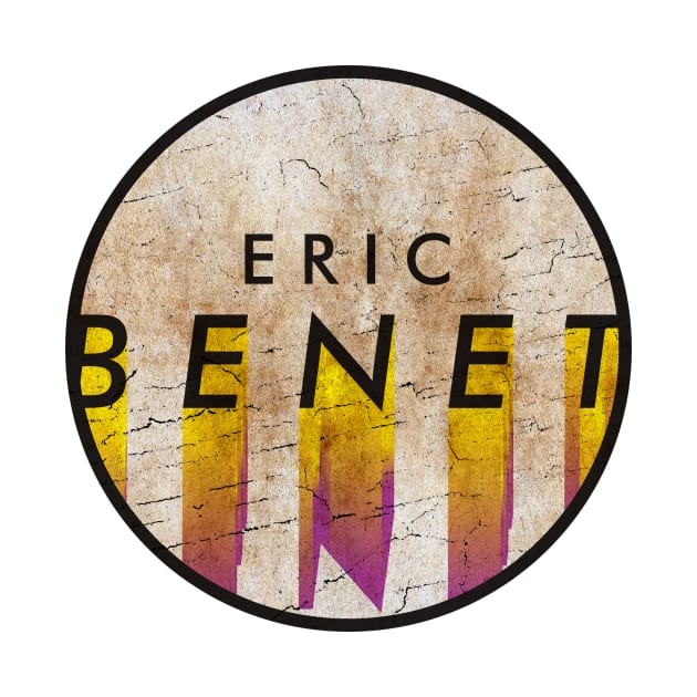 Eric Benet - VINTAGE YELLOW CIRCLE by GLOBALARTWORD