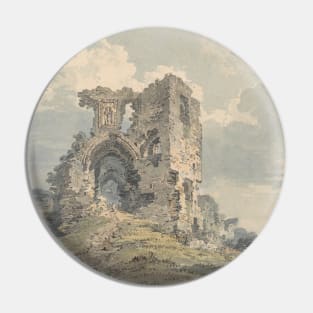 Denbigh Castle by Thomas Girtin, circa 1793 Pin