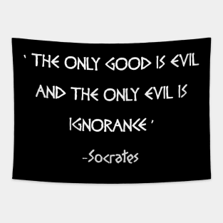 Ignorance is Evil Tapestry