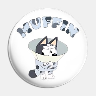 Bluey MUffin Design 2 Pin