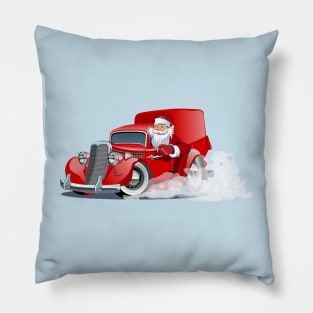 Cartoon Christmas truck Pillow