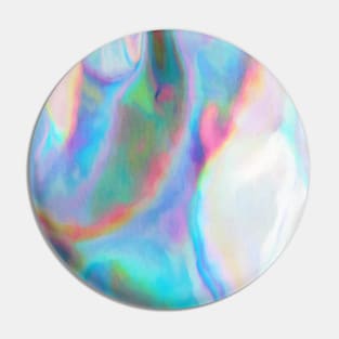 Iridescence 2 - Rainbow Abstract Pin