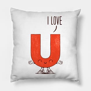 I Love U Pillow