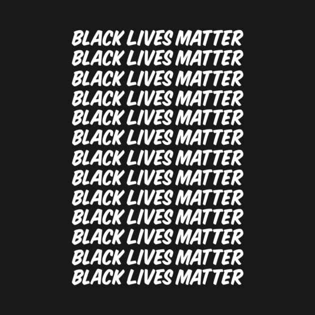 Black Lives Matter T shirt by Tisine