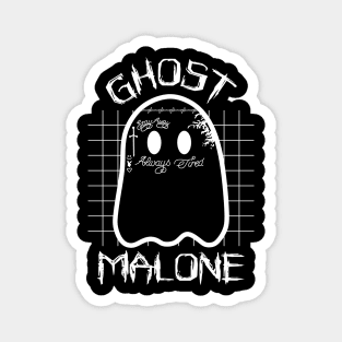 Ghost Malone Spooky Halloween Magnet