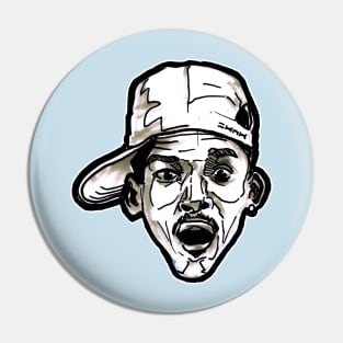 Fresh Prince of Bel Air Suprised Look Pin