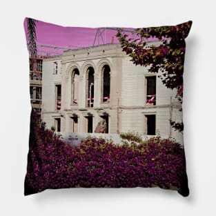 Architecture new old 1 / Swiss Artwork Photography Pillow