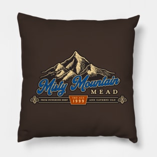 Misty Mountain Mead Pillow