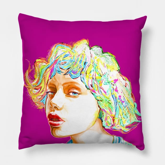 Julie3 Pillow by I am001