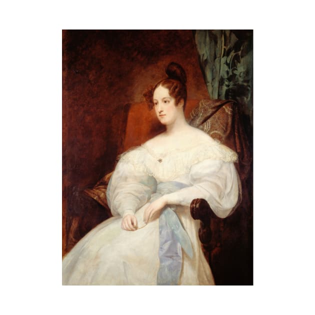 Portrait Presume de la Princesse Louise d'Orleans by Ary Scheffer by Classic Art Stall