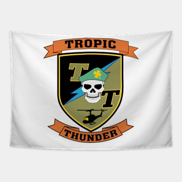 Movie Veteranlogo Official Tapestry by RODRIGO-GIMRICH