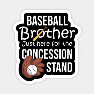 baseball brother Magnet