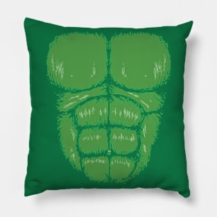 Green Beast Chest Pillow