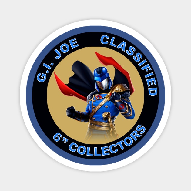 G.I JOE CLASSIFIED 6" Magnet by ROYAL GUARD AUTOGRAPH SERVICE