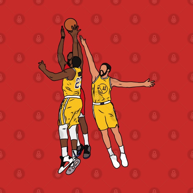 James Harden Game Winner Vs. Golden State by rattraptees