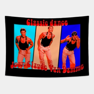 JCVD Van damme Dancing Classic 80's Tapestry