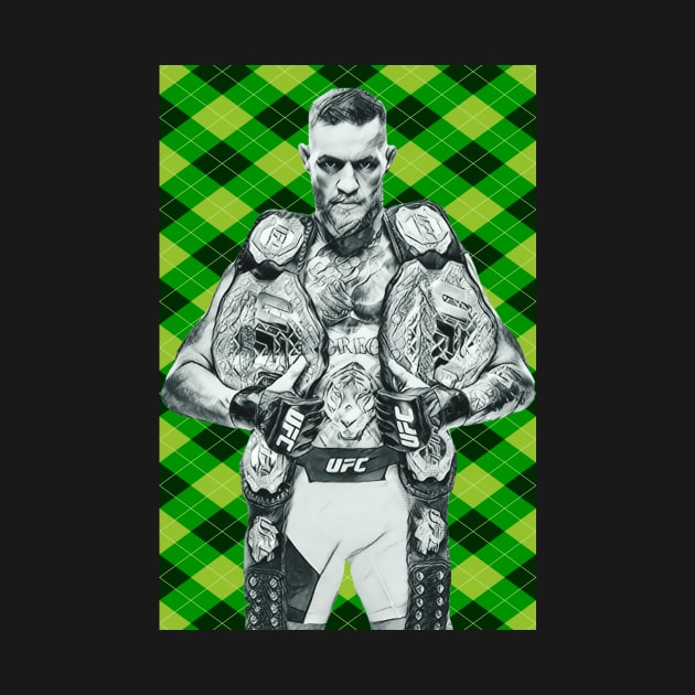 Double Champ Green Pattern by FightIsRight