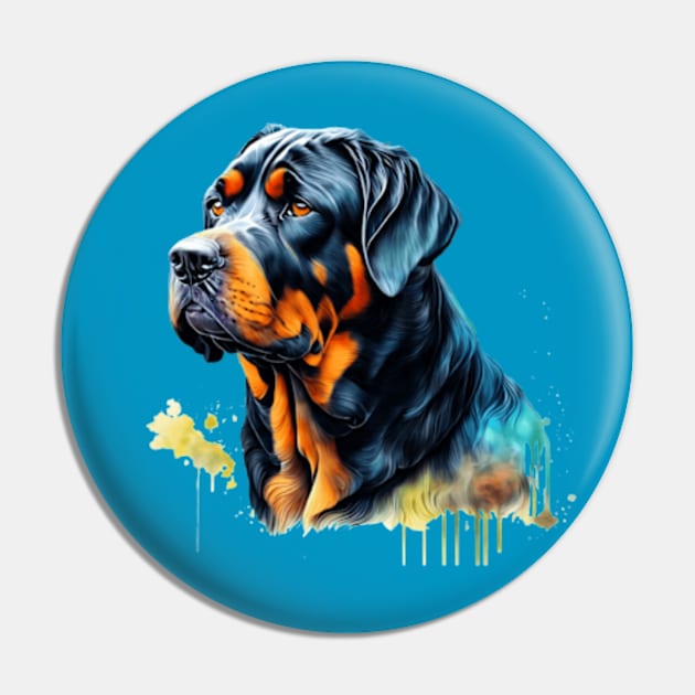 Rottweiler dog Pin by Mr hicham