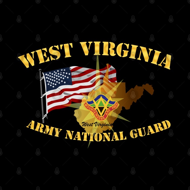 West Virginia - ARNG w Flag by twix123844