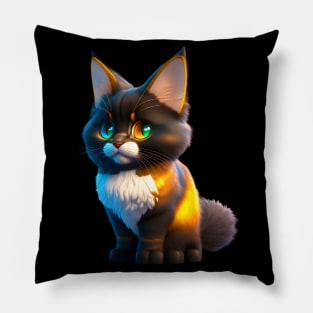 Adorable, Cool, Cute Cats and Kittens 17 Pillow