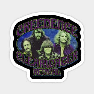 Creedence Clearwater Revival Vintage Magnet