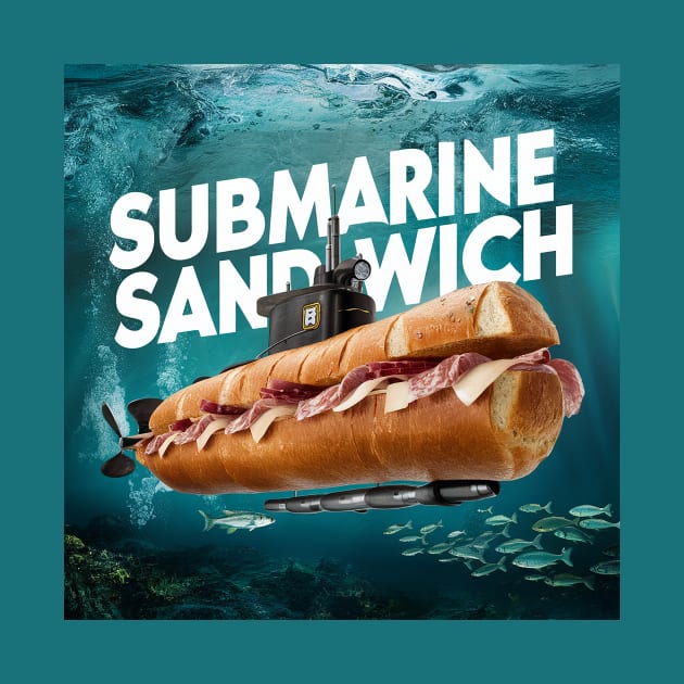 A submarine sandwich by Dizgraceland