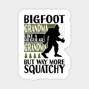 Bigfoot Grandma Magnet