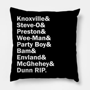 Funny Names x Jackass Pillow