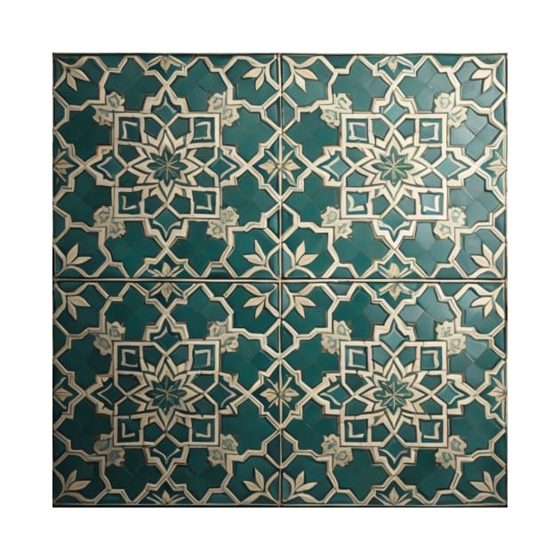 Turkish Tiles by BottlesOfBooks