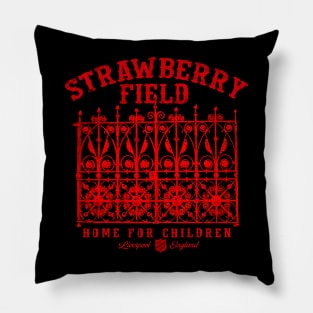 Strawberry Field Pillow