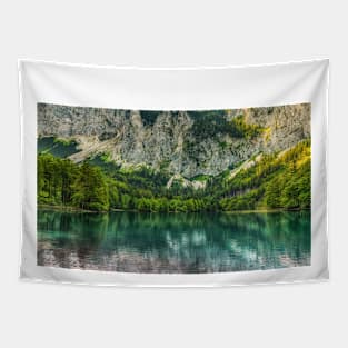 Emerald secluded lake Tapestry