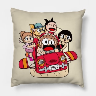 Picnic with family Pillow