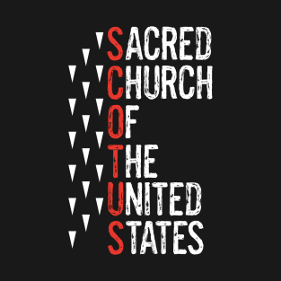 Supreme Court Sacred Church Of The United States SCOTUS Women's Body Pro Choice Rights T-Shirt