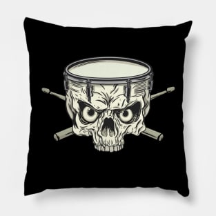 Skull Drum Corps - Drum and Sticks Pillow