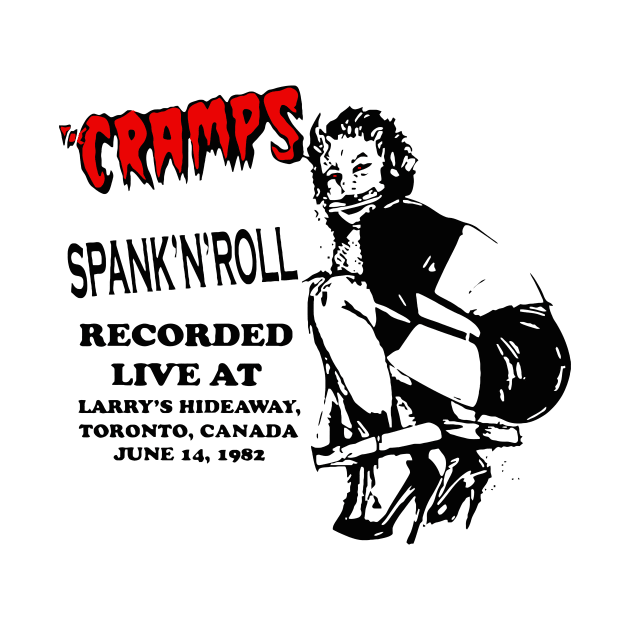 cramps spank n roll by Batik Parang Art