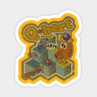 VINTAGE -  Arcade Game Qbert Magnet