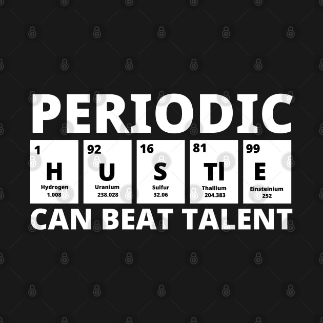 Periodic Hustle Can Beat Talent by Texevod