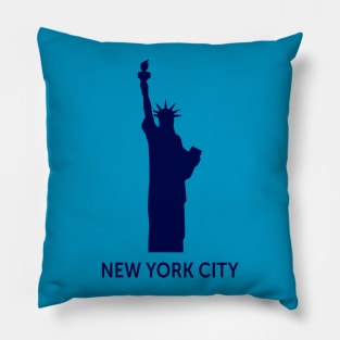 New York City Statue Of Liberty Pillow