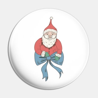 Santa Bow Pin