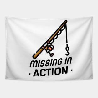 Missing In Action, gone fishing! Tapestry