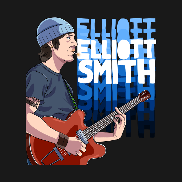 Elliott Smith Art by Noseking