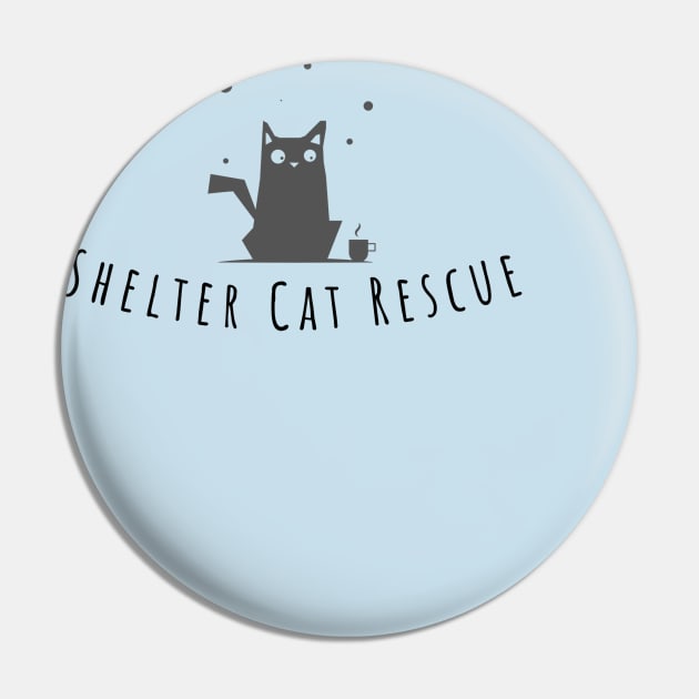 Shelter Cat Rescue Pin by MelHartman